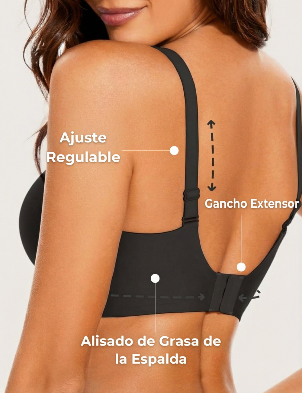 Deep V Push-Up Seamless Wireless Jelly Bra